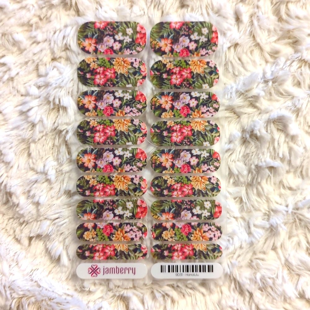 Jamberry Honolulu Nail Wrap